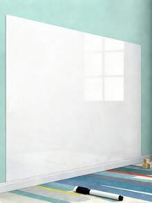 لفة ملصق حائط لوح أبيض ذاتي اللصق، لوح تذكير بلاستيكي، مناسب للرسم/المكتب/ديكور المنزل، مثالي للمنزل والمدرسة والمكتب، ديكور جداري كبير، مصنوع من مادة بلاستيكية متينة. - متعدد الألوان - مشاهدة 7