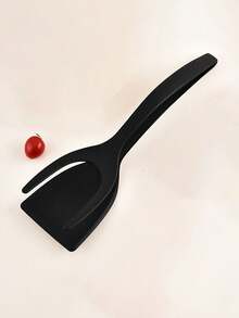 1pc Egg Flipper, Steak Flipper, 2-In-1 Handle Flipper, Creative Mom's Spatula, Egg Flipper, Multi-Functional Non-Stick Kitchen Spatula, Spatula Clip, Pancake Spatula, Toast Clip, Burger Clip, Chicken Roll Spatula, Kitchen Cooking Tools, Steak Frying Grilling Tools, Also Suitable For Bread And Fish. - Multicolor - View 13