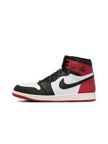 Nike Jordan Air Jordan 1 High OG “Black Toe Reimagined” 圆头舒适缓震防滑高帮复古篮球鞋，男款，红色 - 紅色 - 查看 15