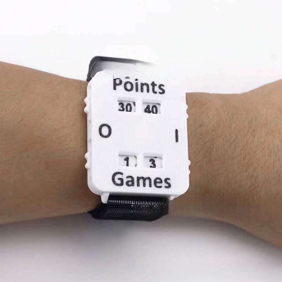 Portable Tennis Score Keeper Wristband, Lightweight PLA+ Material, Durable & Comfortable - Multicolor - View 1