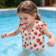 Polyester Buoyancy Vest & Shorts Set For Girls, Suitable For Water Sports Activities Like Boating, Canoeing And Swimming - Multicolor - View 10
