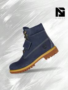 Timberland 6" Premium Waterproof Boot Peacoat– Men's Lifestyle Sneakers – Shoes For Man -Vintage- Spring & Summer-Classic Color, Warm & Durable, Outdoor To Everyday Casual Wear - Mother's Day Gifts-Father's Day Gift –TB0A2P6WA6P - 呢子大衣 - 查看 1