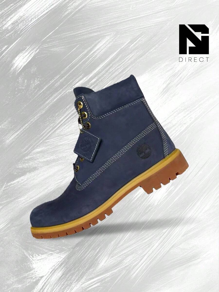 Timberland 6" Premium Waterproof Boot Peacoat– Men's Lifestyle Sneakers – Shoes For Man -Vintage- Spring & Summer-Classic Color, Warm & Durable, Outdoor To Everyday Casual Wear - Mother's Day Gifts-Father's Day Gift –TB0A2P6WA6P - 呢子大衣 - 查看 1
