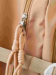 New Arrival Autumn/Winter Fashion High-Quality Large Capacity Multi-Functional Elegant Travel Backpack Set, Versatile For Various Occasions - Coffee - View 3