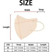 - Máscara de color facial coreana de lujo, suave y duradera, filtro protector de 2D de 4 capas, 6 colores - gris-mediano - Ver 10