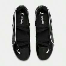 Puma Speedcat Ballet Shoes Women's Black Glossy 404263-01 - Đen và trắng - Xem 3