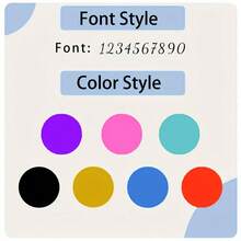 1/2/3/4/5/6/8/10 Customized Name Label Stickers - Personalized Self-Adhesive Stickers, Suitable For DIY Gifts, Wedding Decorations, Cups, Gift Boxes, Tiles And Glass, Cute Customized Adhesive Stickers - Multicolor - View 10