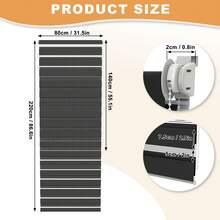 Zebra Blinds, Blackout Roller Blinds, Window Blinds, Balcony Door Blinds, Duo Roller Blinds, Double Blinds, No Drilling Required, Clip-On Roller Blinds - 1PC - 查看 38