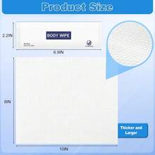 30 Pcs Body Wet Wipes Individually Wrapped, Disposable Skin Cleansing Wipes, Individual Wrapped, , Convenient, Lightweight, Aloe Vera For Butt, Hands, Face Cleaning, Daily Use - 1 hộp gấu trúc hồng - Xem 2