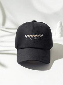 ✨1pc Outdoor Printed Heart Gradient English Letter Adjustable Baseball Cap, Sunblock Casual Hat Suitable For Spring And Autumn Travel, Beach Holiday, For Women, Y2K Style, Valentine's Day ,Hats For Women,Women Baseball Cap,Trucker Hats For Women,Beach Hat,Gorras Para Hombre,Heart Gradient Cap,Y2K Baseball Hat,Valentine Hat,Sunblock Women Cap,Letter Print Hat,Beach Holiday Cap,Spring Autumn Hat,Adjustable Y2K Cap,Outdoor Valentine Cap,Gradient Letter Hat - A - 查看 9