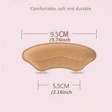 4-Pack Heel Pads For Too Big Shoes Self-Adhesive Heel Protectors Heel Inserts Improve Shoe Fit And Comfort Prevent Heel Slippage And Blisters,Shoes And Boots Accessories, Back To School Supplies - Multicolor - View 4