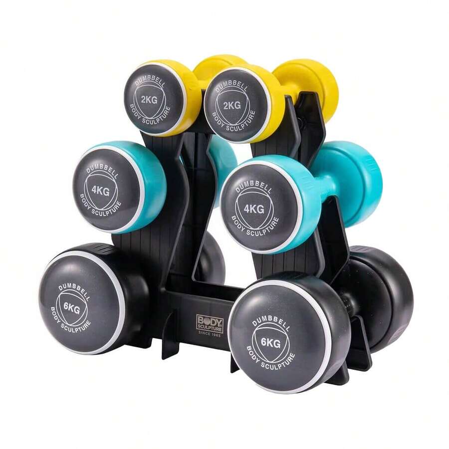 Body Sculpture 24kg Smart Dumbbell Tower - Multicolor - View 1