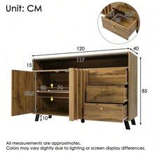 Buffets & Sideboards - Dark Oak + Wood - View 4