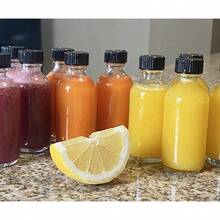 12 Pack 2 Oz Small Clear Glass Bottles With Lids 2 Funnels - 60ml Boston Round Sample Bottles For Potion, Juice, Ginger Shots, Oils, Whiskey, Wellness Shots, Mini Travel Bottles - Màu trắng + Gói 12 cái - Xem 8