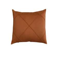Kit 2 Draped Suede Cushion Covers 45x45cm - Coral Pink - View 2
