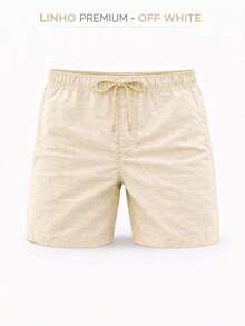 1 Summer Spring Spring / Summer / Autumn Spring / Summer Regular Fit Eyelet Drawstring Beach For Going Out Weekend Casual Holiday Father's Day Valentine's Day Christmas - 香檳色 - 查看 2