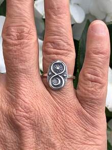1枚精美戒指，适合女性作为情人节礼物、结婚纪念日或派对饰品 - 1# - 查看 4