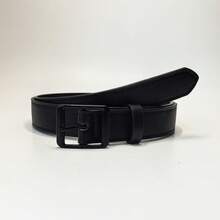 2pcs Black Denim Belts, Versatile For Daily Wear And Dates - Multicolor - View 3