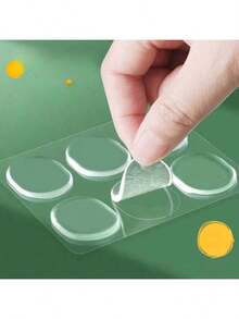 6pcs High Heel Friction Pads, Anti-Chafing Heel Cushions, Invisible Shoe Inserts To Prevent Heel Slippage, Women High Heel Anti-Friction Pads - Transparent - View 4