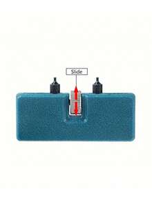 1pc Alloy Steel Long Forked Watch Repair Tool - Blue - View 2