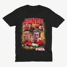 Phil Jones Funny Homage _ ManchesterUnited T Shirt _ MUFC _ Football _ Soccer _ Man Utd Fan _ Manch - Black - View 1