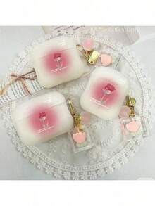 Dreamy Rose Protective Case Suitable Compatible With Apple Wireless Charging Case, Scratch-Resistant And Anti-Drop - Clear - View 2