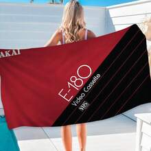 1pc VHS Logo Big Microfiber Beach Towels Quick Dry Towel Sand Beach Towels Pool Towel For Travel Swim Pool Yoga - A - View 15