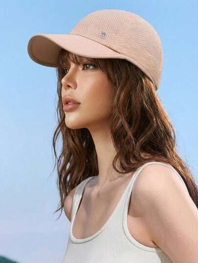 CAMEL CROWN Wide Brim Baseball Cap, Sports Sun Protection Hat For Running, Cycling, Hiking
