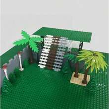 32x32 & 32x16 Dot Matrix Classic Building Block Base Plates, DIY Small Size Brick Base Plates For Minifigures, Children Toys, Room Decor, Deep Green Base Plates, Kids Baseplates, Prince Toys - Multicolor - View 6