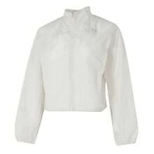 Under Armour Women's Jacket/Coat, Soft Woven Jacket, W Explor Trail Run Wind Jckt, Lightweight Comfortable Casual Sports Commute Jacket - Peak White - View 1