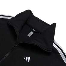 Adidas Women's Jacket/Coat, Soft Knit Jacket, FAV FT 3S JKT, Minimalist Casual Outdoor Travel Jacket - Black/white - View 3