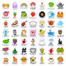 50/100 miếng dán hoạt hình dễ thương tạo động lực - Nhãn dán hài hước, đa năng phù hợp cho sổ kế hoạch, hành lý, cốc, v.v. | Thiết kế nhân vật sống động phù hợp cho học sinh, người làm việc từ xa và người trang trí | Nhãn dán dễ dán để cá nhân hóa đồ điện tử, văn phòng phẩm và vật dụng | Cảnh sinh hoạt đời thường về thức ăn, thiên nhiên và âm nhạc thêm phần quyến rũ cho đồ dùng của bạn - 50 chiếc - Xem 5