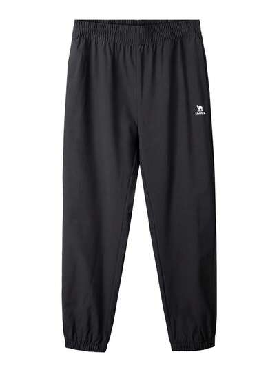 CAMEL CROWN 男士户外休闲裤，户外跑步冰感休闲抽绳裤运动裤防晒速干裤。