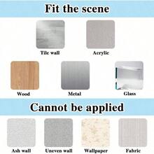 10pcs Mini Transparent Adhesive Hooks, Seamless Hanging Flag Hooks For Valentine's Day Party, Wall Storage Hooks, Party Decor Accessories, DIY Home Decor Hanging Hooks, Ceiling Hooks - White - View 5