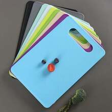 3pcs/1pc Plastic Cutting Boards For Kitchen, Non-Slip, Cutting Board Set For Meat, Vegetables, Fruit - Easy Grip Handle - Multi-Purpose Use, Indoor & Outdoor - Multicolor - View 5