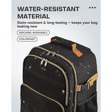 Travel Backpack For Women - Large 15.6inch Laptop Computer Bag Water-Resistant Carry On Backpack Flight Approved Personal Item Travel Bag For Work, Business, College, Black, 13.0\ X 7.9\ X 17.3\ - 黑色,130英寸 x 79英寸 x 173英寸 - 查看 5