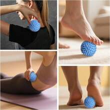 3pcs/Set Fascia Release Tool Kit - 3-In-1 Massage Ball Set: Long Massage Stick, Spiky Ball, Massage Roller. Precisely Targets Trigger Points, Relieves Foot & Leg Soreness, Portable Massage Tool - Multicolor - View 11