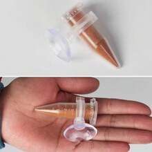 1pc Fish Tank Suction Cup Feeder, Suitable For Small Fish And Shrimp, Durable PVC Material, Designed For Feeding Insects, Fish Feeding Tool, Aquarium Accessory - Multicolor - View 5