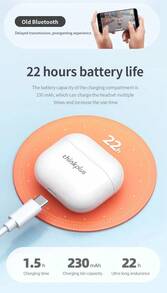 Lenovo 联想LP40真无线蓝牙耳机，高品质蓝牙耳机，具备双通道降噪、低音控制、触控功能、超长续航，联想原装耳机 - Thinkplus LP40 - 查看 7