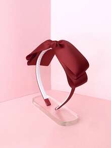 1 件装 女孩发带蝴蝶结 时尚弯腰 青少年缎带蝴蝶结发箍 日常佩戴 - A - 查看 10