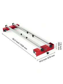 Router Sled, 60 In, Portable Easy To Adjust Slab Flattening Jig, DIY Woodworking Router Sled For Flattening Slabs, Slab Guide Jig Trimming Planing Machine For Wood Flattening Home DIY(No Plate) - Multicolor - View 10