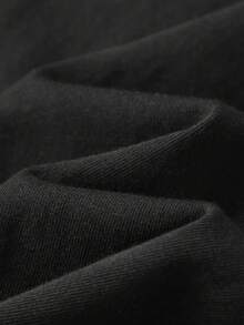 Solid Color Sweatshirt Men's Hoodie Women's Simple Casual Solid Color Pullover Hooded Long Sleeve Hoodie With Drawstring Oversize Fall Clothes Winter Clothes Lover's Gift Valentine's Day Gift - màu đen - Xem 7