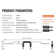 Weightlifting Squat Rack - Demontierbar, Tragkraft: 318 Kg (700 Lbs) - View 7