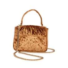 Sam Edelman Ellie Pleated Top Handle Bag |  | Women Top Handle Bags - Brown - View 3