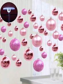 10pcs Mini Transparent Adhesive Hooks, Seamless Hanging Flag Hooks For Valentine's Day Party, Wall Storage Hooks, Party Decor Accessories, DIY Home Decor Hanging Hooks, Ceiling Hooks - White - View 3