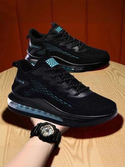 tenis hombre Zapatillas deportivas de baloncesto para hombre, zapatillas deportivas de baloncesto elegantes para hombre, zapatillas deportivas informales para hombre, parte superior de malla transpirable, amortiguación con cámara de aire, diseño antideslizante, perfectas para baloncesto, actividades al aire eventos deportivos.