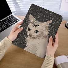 1 Peça Capa Protetora com Slot para Caneta, Suporte Magnético Multi-Ângulo com Modo Dormir/Despertar Automático, Capa de Tablet Kawaii Compatível com Pro/Air/Compatível com Samsung Galaxy A9/S9/S7/S10+/Compatível com XIAOMI Pad/5/6/7 - Multicolorido - Visão 1