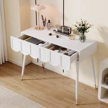 Vanities & Vanity Benches - White + MDF + Particle Board - View 12
