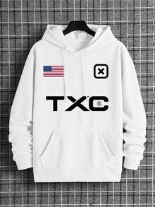 Men's And Women's TXC Sweatshirt, Cold Weather Country Winter Sweatshirt, Comfortable And Stylish - 白色 - 查看 1