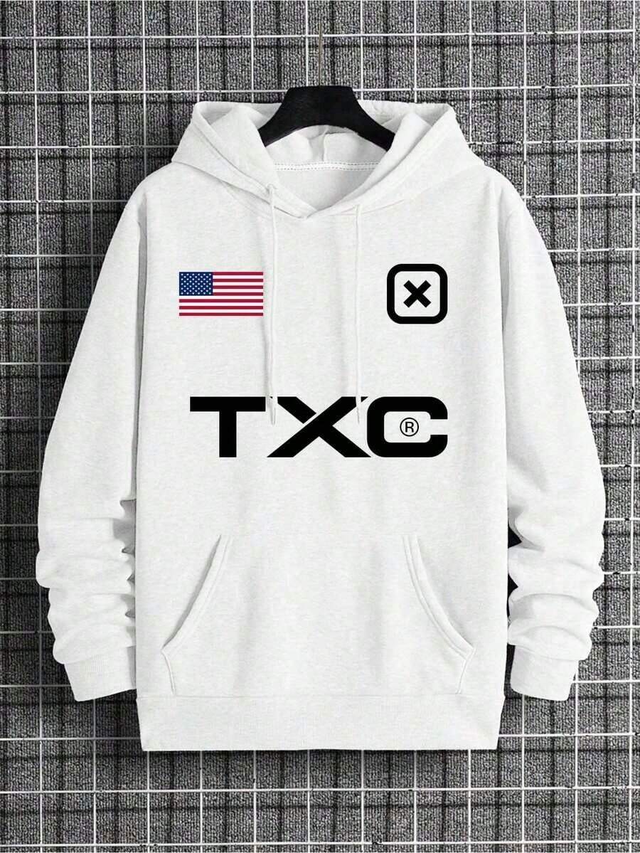 Men's And Women's TXC Sweatshirt, Cold Weather Country Winter Sweatshirt, Comfortable And Stylish - 白色 - 查看 1